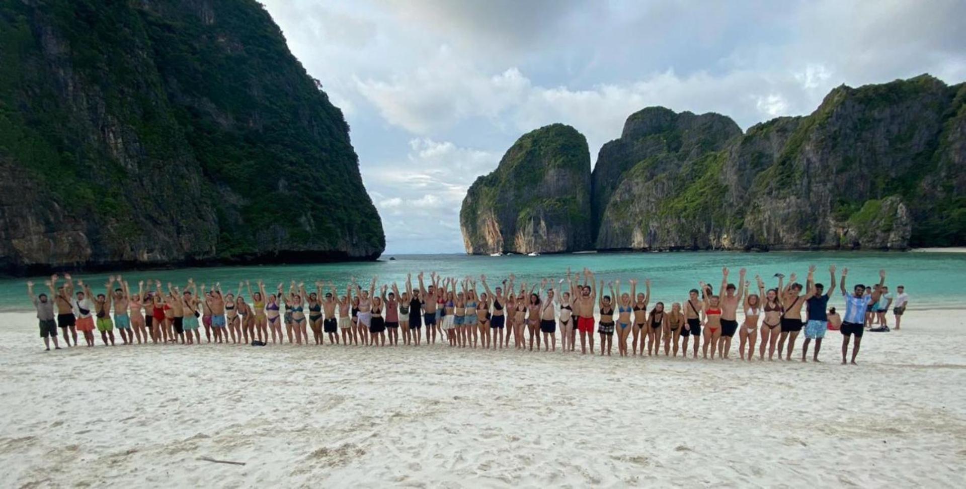 Blanco Beach Bar Hostel Islas Phi Phi Exterior foto