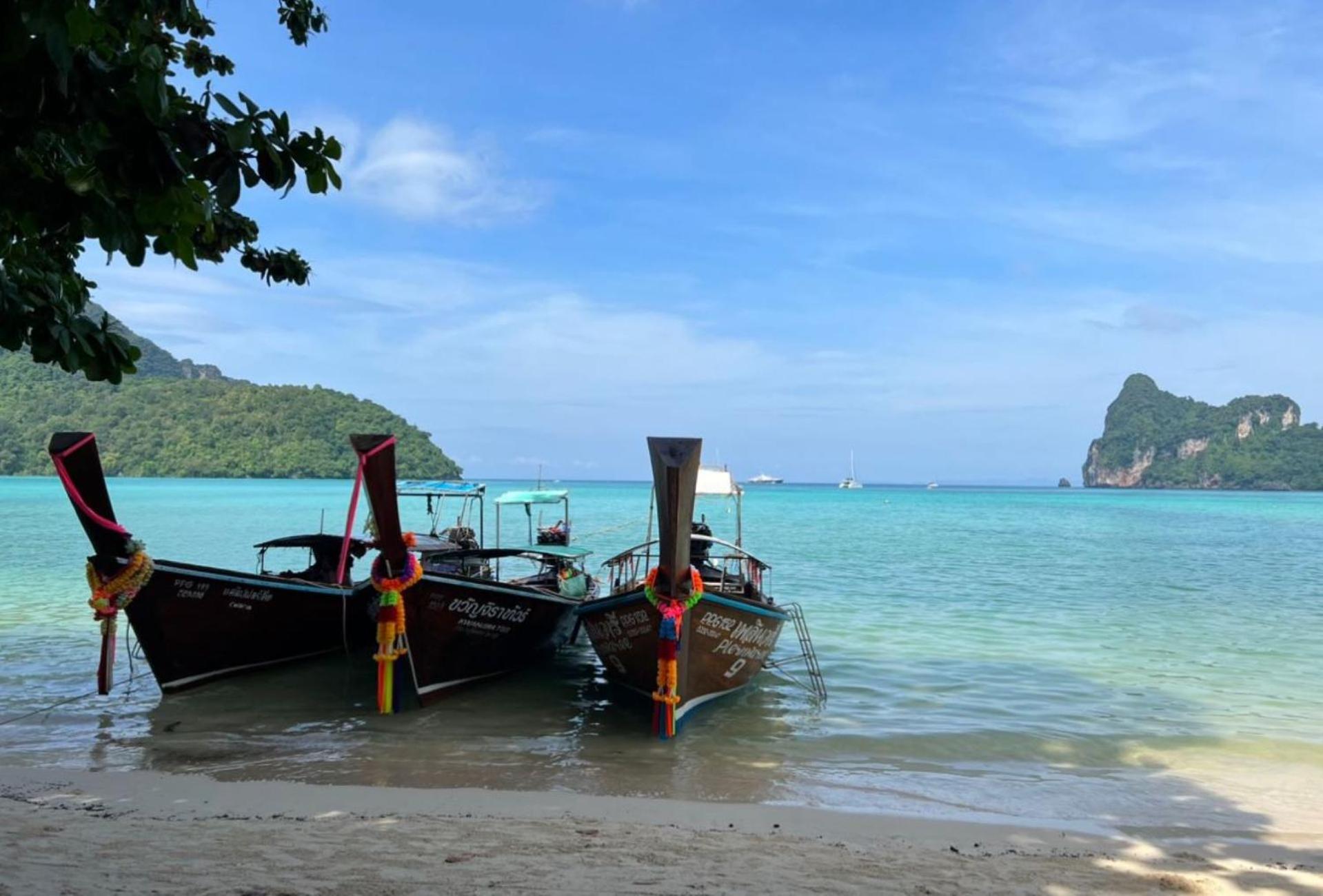 Blanco Beach Bar Hostel Islas Phi Phi Exterior foto